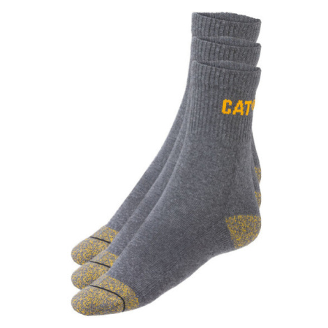Caterpillar Pánske pracovné ponožky, 3 páry (39/42, antracitová)
