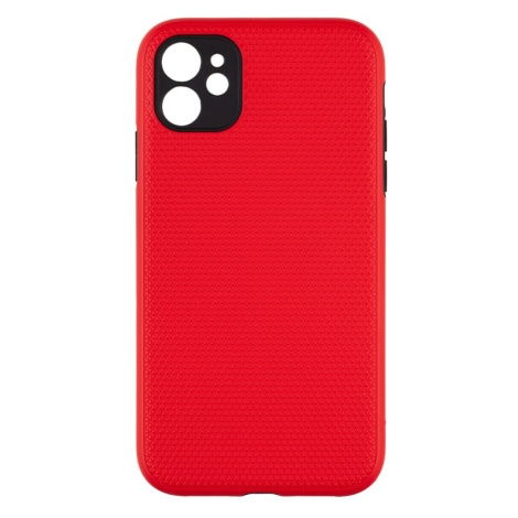 Plastové puzdro na Apple iPhone 12 OBAL:ME NetShield červené