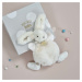 Plyšový zajačik na maznanie Bunny Bonbon Doudou et Compagnie béžový 26 cm v darčekovom balení od