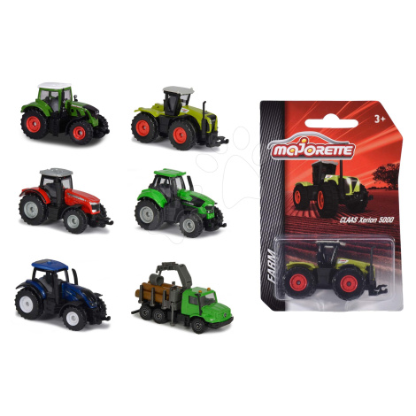 Autíčko farmárske Farm Vehicles Majorette 7,5 cm dĺžka 6 rôznych druhov