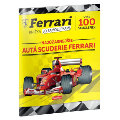 FERRARI, autá Scuderie – Kniha samolepiek