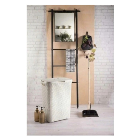 Svetlokrémový kôš na bielizeň Curver Hamper, 60 l