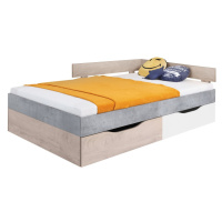 Študentská posteľ omega 120x200cm s úložným priestorom