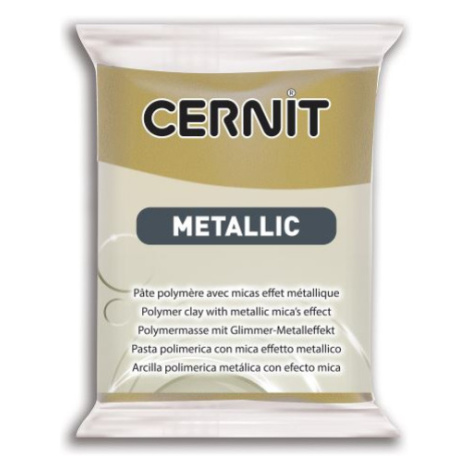 CERNIT METALLIC - Modelovacia hmota s metalickým efektom 870056055 - zlatá antique 56 g