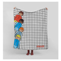 Detská deka z mikrovlákna 130x130 cm Checkerboard – Playmobil