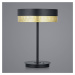 Stolná lampa LED Mesh, dotykový stmievač, čierna/zlatá