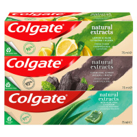 Colgate Natural Extracts Mix zubná pasta 3 x 75 ml