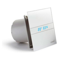 E-150 GTH kúpeľňový ventilátor axiálny s automatom, 10W / 19W, potrubia 150mm, biela 902200