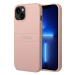 Kryt Guess GUHCP14MPSASBPI iPhone 14 Plus 6,7" pink Saffiano Strap (GUHCP14MPSASBPI)
