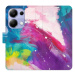 Flipové puzdro iSaprio - Abstract Paint 05 - Xiaomi Redmi Note 13 Pro