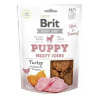 Brit Jerky Puppy Turkey Meaty Coins 80g + Množstevná zľava