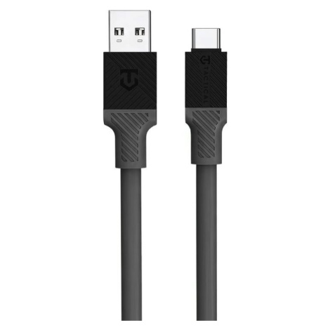 Tactical Fat Man Kábel USB-A/USB-C 1m, Sivý