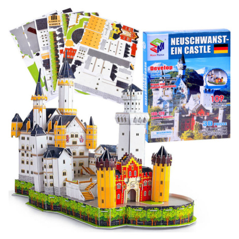 mamido Puzzle 3D NEUSCHWANSTEIN CASTLE 109-dielne