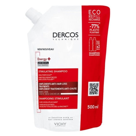 VICHY Dercos Energy+ Šampón na vlasy 500 ml