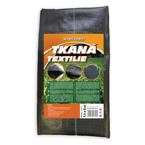 Beltzmann Tkaná textília mulčovacia čierna 1,1 x 5 m