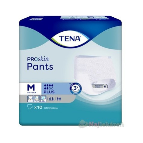 TENA Pants Plus M naťahovacie inkontinenčné nohavičky 10ks
