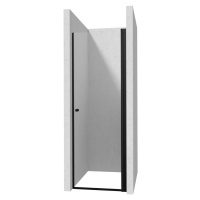 DEANTE - Kerria Plus nero Sprchové dvere bez stenového profilu, 90 cm KTSWN41P