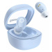 Bluetooth Stereo Headset, v5.3, TWS, nabíjací dok, Baseus Encok WM02, svetlomodrá