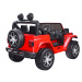 mamido  Detské elektrické autíčko Jeep Wrangler Rubicon 4x4 červená