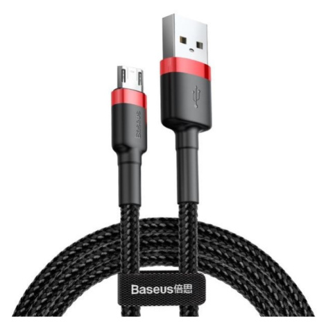 Nabíjací a dátový kábel USB, microUSB, 200 cm, 1500 mA, s ochranou proti zlomeniu, vzor šnúrky, 