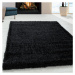 Kusový koberec Brilliant Shaggy 4200 Black - 120x170 cm Ayyildiz koberce