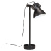 vidaXL Stolová lampa 25 W čierna 15x15x55 cm E27