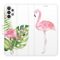 Flipové puzdro iSaprio - Flamingos - Samsung Galaxy A32 5G
