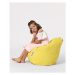 Žltý detský sedací vak Premium – Floriane Garden