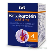 GS Betakarotén gold 15 mg s nechtíkom a šafranom 80+40 (120 ks)