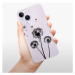 Odolné silikónové puzdro iSaprio - Three Dandelions - black - iPhone 14