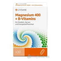 Livsane magnezium s B vitamínmi 60 tabliet