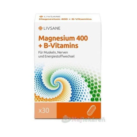 Livsane magnezium s B vitamínmi 60 tabliet