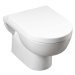 AQUALINE - MODIS závesná WC misa, 36x52cm, biela MD001