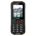 EVOLVEO StrongPhone X5, vodotěsný dolný telefón Dual SIM, čierno-oranžový