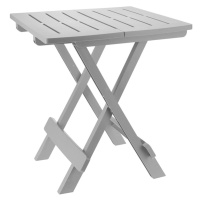 Skladací balkónový stôl PROGARDEN 50 cm sivý