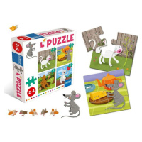 Granna Puzzle Myška 16 dielikov