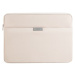 UNIQ BERGEN PROTECTIVE NYLÓN LAPTOP SLEEVE (UP TO 14”) - IVORY BEIGE (IVORY BEIGE)