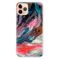 Odolné silikónové puzdro iSaprio - Abstract Paint 01 - iPhone 11 Pro Max