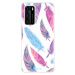 Odolné silikónové puzdro iSaprio - Feather Pattern 10 - Huawei P40