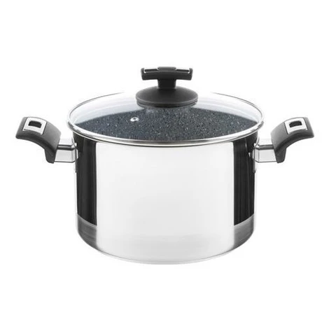 Kolimax Hrniec CERAMMAX PRO COMFORT s pokrievkou, priemer 22cm, objem 5.5l, keramický povrch šed