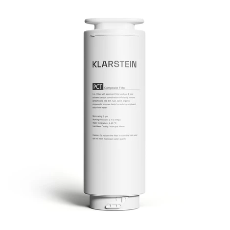 Klarstein PureLine PCT filter, príslušenstvo, náhradný filter, 3-stupňový: sedimentačný/ pred-/p