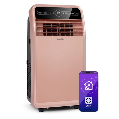 Klarstein Metrobreeze New York Smart 12k, mobilná klimatizácia, 12 000 BTU/3,5 kW, A, diaľkový o
