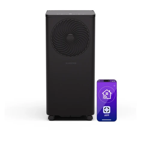 Klarstein Aero Ring 7K klimatizácia 7 000 BTU mobilná a smart pre max. 25 m² so hlasovým ovládan