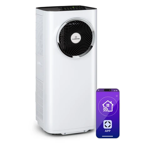Klarstein Kraftwerk Eco Smart 11, mobilná klimatizácia 3 v 1, 11 500 BTU, diaľkové ovládanie, ov