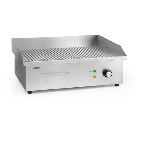 Klarstein Grillmeile 3000R, elektrický gril, 3000 W, grilovacia platňa 54,5 x 35 cm, rebrovaný