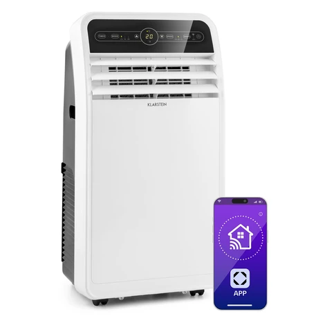 Klarstein Metrobreeze New York Smart 12k, mobilná klimatizácia, 12000 BTU/3,5 kW, A, diaľkový ov