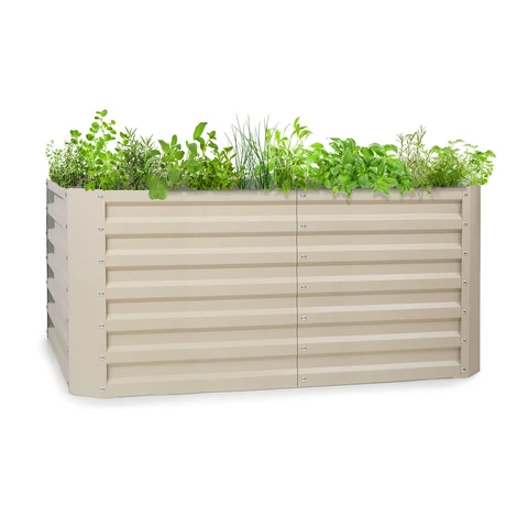 Blumfeldt Blum High Grow Straight, vyvýšený záhon, 120x60x60cm, 432l, oceľ