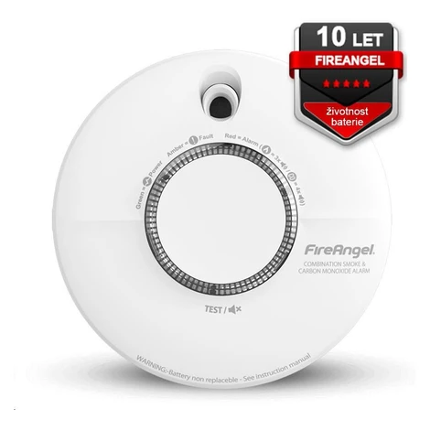 FireAngel Kombinovaný hlásič požiaru a CO SCB10-INT