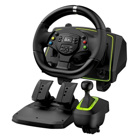 Genius GX Gaming SpeedMaster X2, Volant, pedále, radiaca páka, pre PC, PS3, PS4, PS5*, Xbox One,