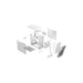Fractal Design Torrent Nano RGB White TG Clear Tint/Micro Tower/Transpar./Biela